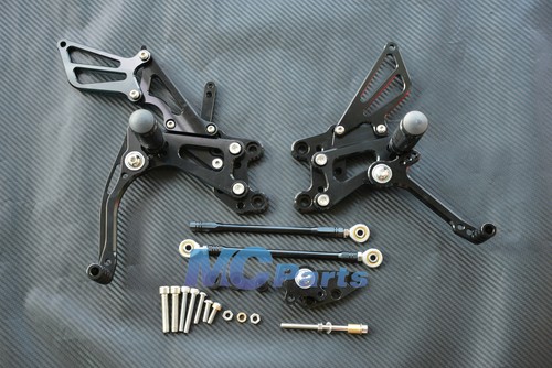 Cnc adjustable rearset foot - cnc,