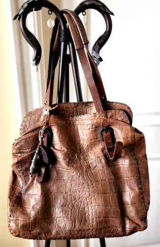 Henry beguelin brown embossed - brown,