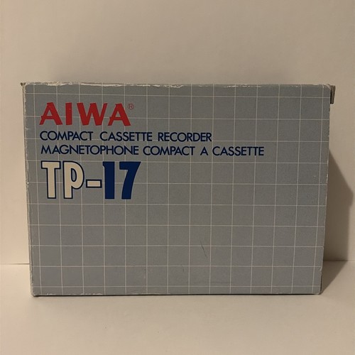Rare aiwa compact - tp-17,