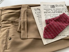 1940s Style Trousers M&S Camel