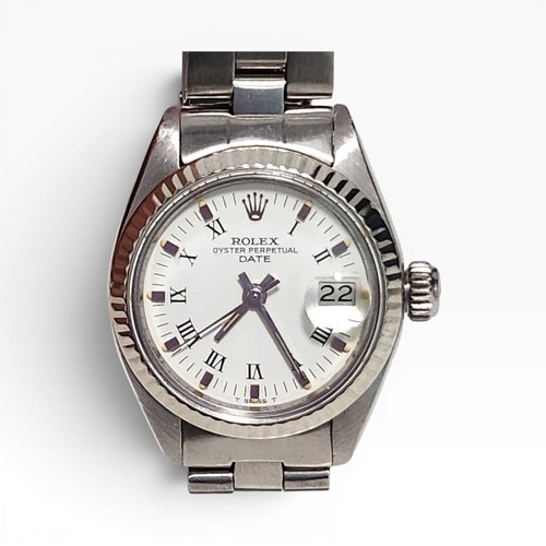 Rolex ladies date steel - rolex,