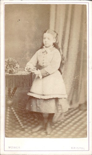 Young girl studio mower - young,