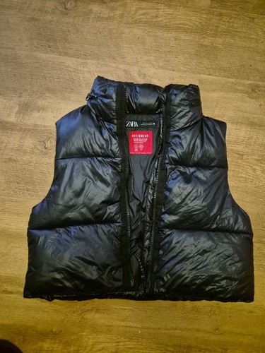 Womens zara puffer body warmer - zara,