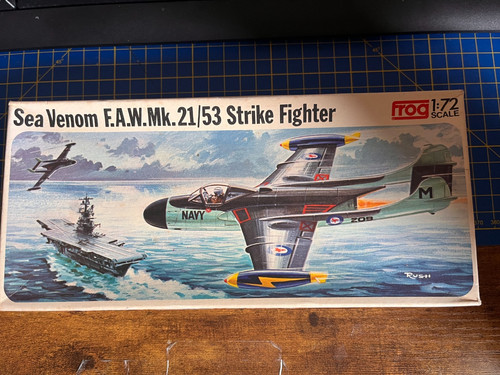 Frog havilland sea venom - de,
