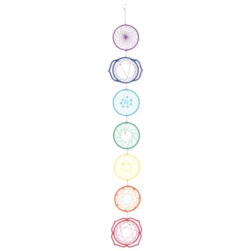Rainbow chakra wall - rainbow, hanging