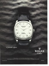 ROLEX Cellini Magazine Ad -