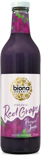 Biona organic red grape - grape, juice