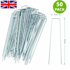50x galvanised pins weed - 50x,