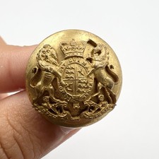 Genuine Victorian General Service Gilt Button 2.2cm