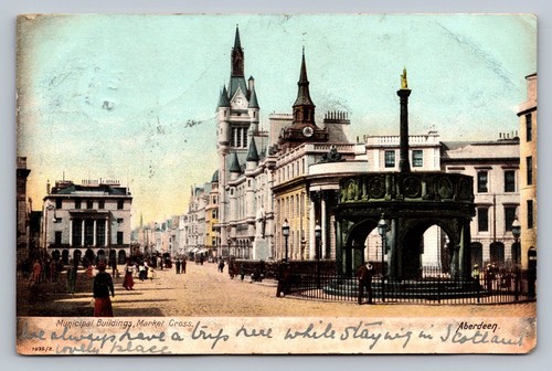 Postcard scotland aberdeen - postcard,