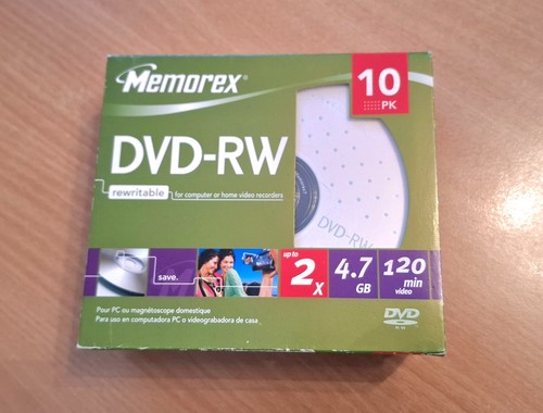 Dvd pack 10 - 10, memorex