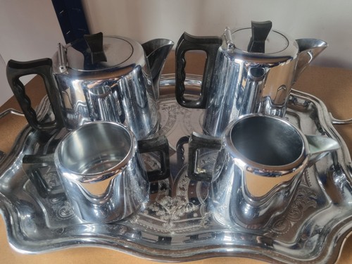 Vintage swan tea set - tea,