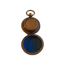 Antique gun metal coin/