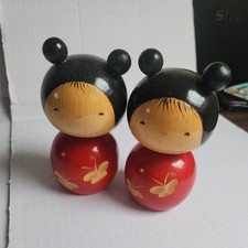 Vintage Japanese Kokeshi Dolls