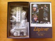 Alpine Miniatures 16023 WSS MG42 Gunner in 1:16 scale.