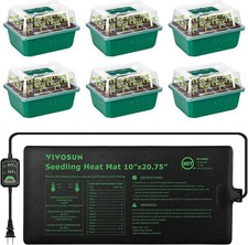 VIVOSUN 6-Pack Seed Starter