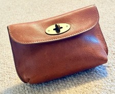 Mulberry Leather Make Up Pouch