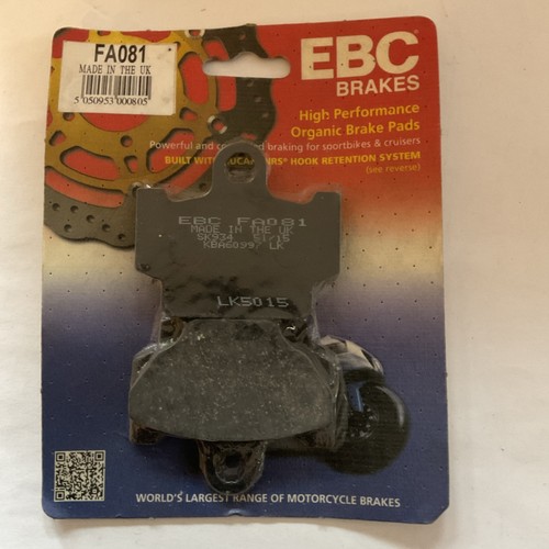 Ebc fa081 brake pads - ebc/fa081,
