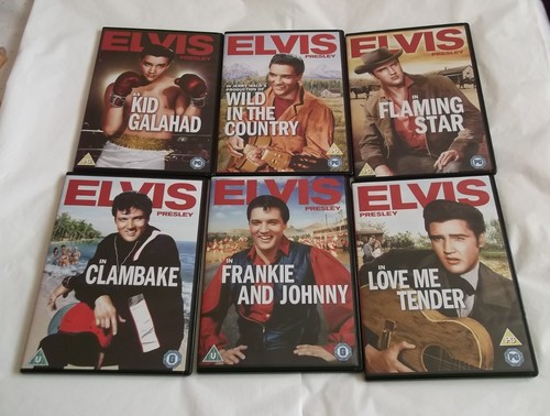 Elvis presley films job lot - films,