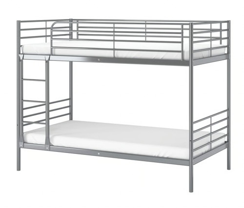 Ikea svärta metal bunk bed - metal,