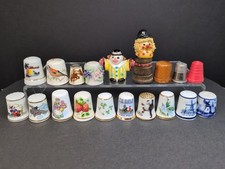 Vintage Thimble Lot of 19