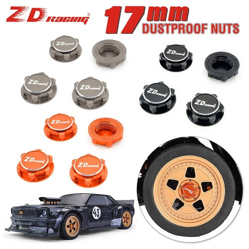 4pcs ex07 17mm - 17mm, nuts