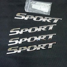 SPORT Chrome Silver Metal