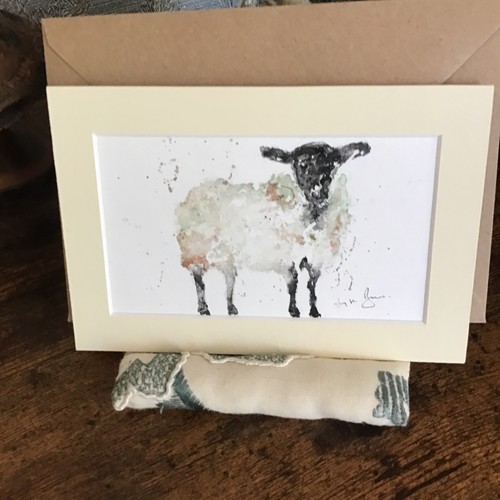 Original watercolour card - original,