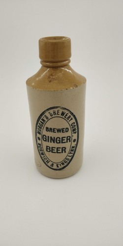 Antique stoneware ginger beer - stoneware,
