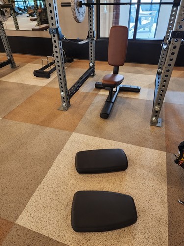 Power rack cushioned pads - power,
