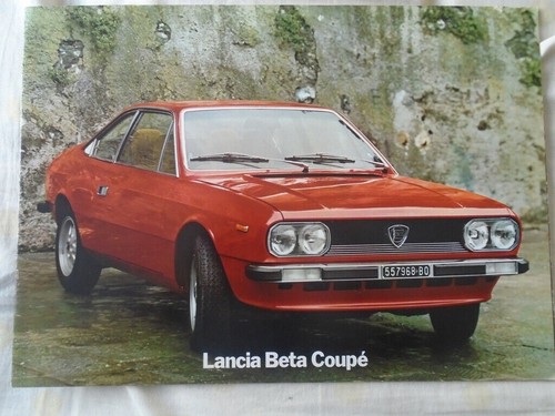 Lancia beta coupe range - lancia,