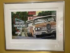 Limited Edition Bob Dylan Art Print: Classic Car Show - From The Beaten Path 