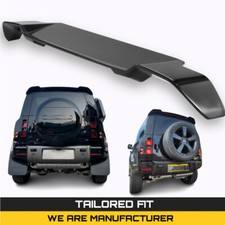 FOR LAND ROVER DEFENDER L663 90/110/130 GLOSS BLACK REAR ROOF SPOILER WING 2020+
