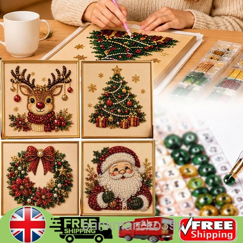 Diy christmas pearl diamond - diy,