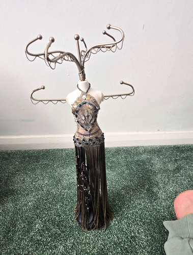 Vintage beaded mannequin - vintage,