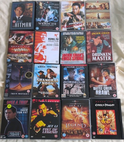 Martial arts dvd bundle x16 - martial,
