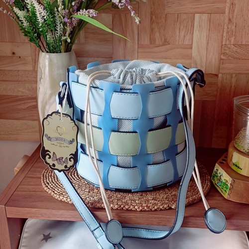 Moda woven bucket - moda, bag