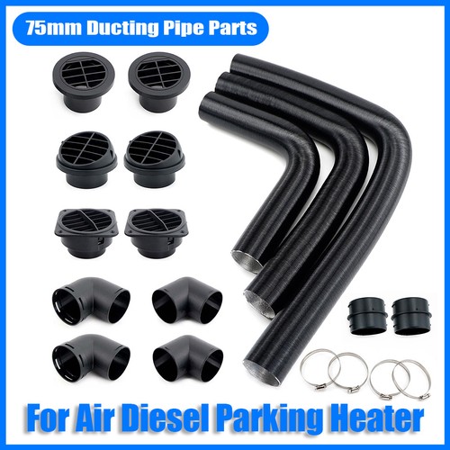 75mm air diesel - air, ducting