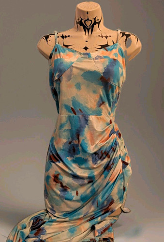 Women abstract print - xl,