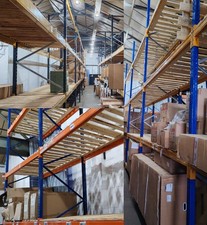 Used Warehouse Pallet Racking - Link51/Stow/Esmena - Frame & Beam Sets / Boards
