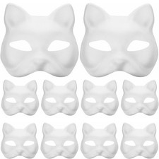 10× Cat Mask Paper Blank