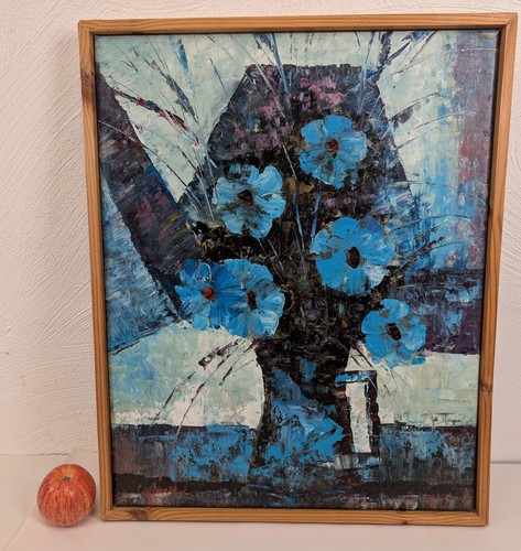 Original oil painting abstract - oil,