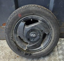 2008 HYUNDAI AMICA BLACK ALLOY WHEEL (4) MAXXIS TYRE 175/60R13 4.39MM TREAD