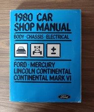1980 Ford Car Shop Manual