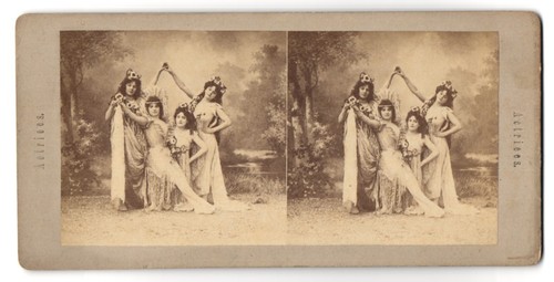 Stereoscopic photograph - , of