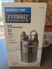 Everbilt 1/2 HP Submersible