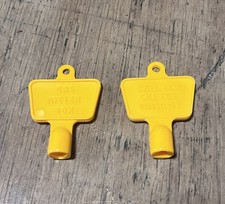 Yellow Service Utility Meter