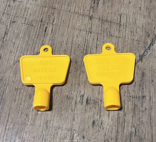 Yellow service utility meter - yellow,