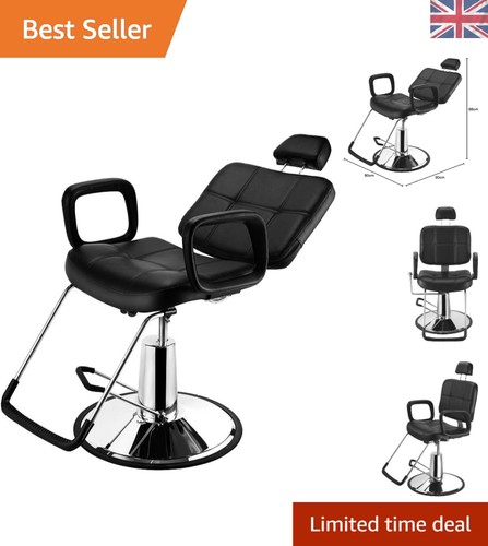 Black barber chair - barber,