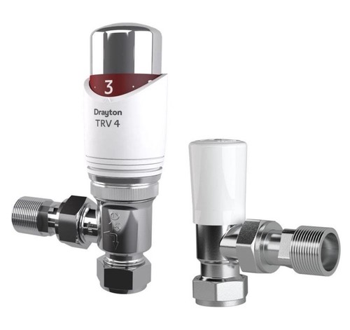 Drayton trv4 angle radiator - angle,